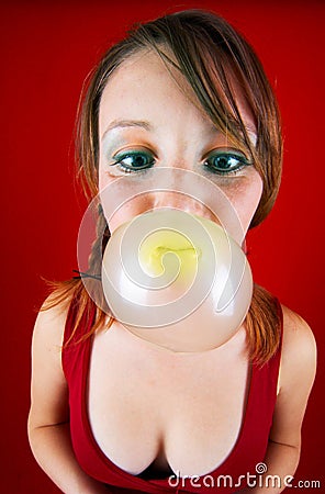 Bubble Gum - 3 Stock Photo