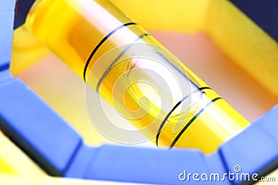 Bubble level Stock Photo