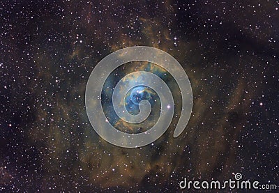 The Bubble Nebula Stock Photo