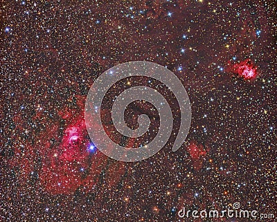 Bubble Nebula Stock Photo