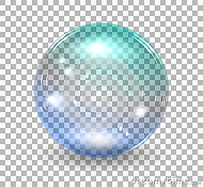 Bubble soap Vector Illustration