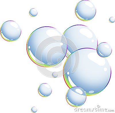 Bubbles Vector Illustration