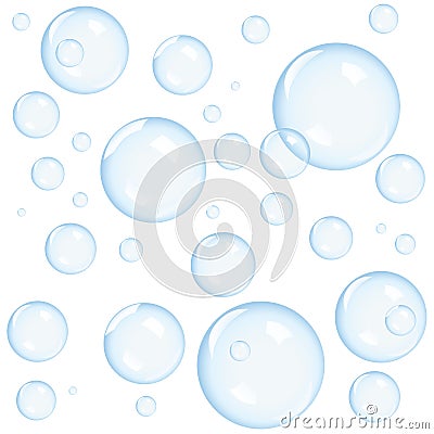 Bubbles Vector Illustration