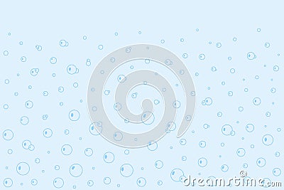 Bubbles fizz background Soap and foam Suds Vector Illustration