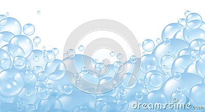 Bubbles foaming bath suds Stock Photo