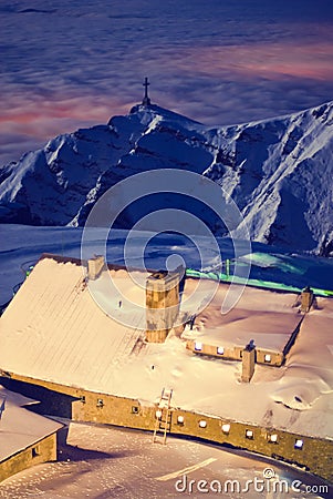 Bucegi mountain Stock Photo