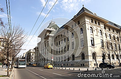 Bucharest city hall Editorial Stock Photo