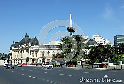 Bucharest downtown Editorial Stock Photo