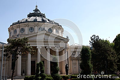 Bucharest Old Town Historic Monumental Building in Romania Editorial Stock Photo