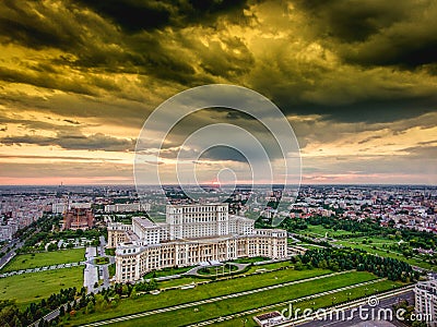 Bucharest Romania Stock Photo