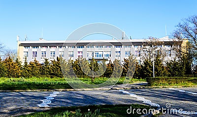 National Sports Complex `Sala Polivalenta`, Bucharest. Editorial Stock Photo