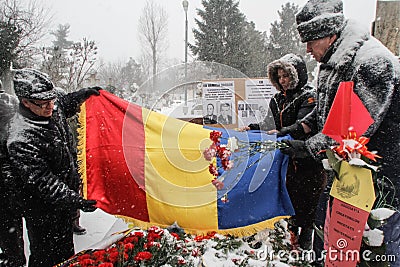 Nicolae Ceausescu Editorial Stock Photo