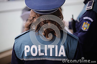 Romanian army was called to assist the police in enforcing a full day lockdown to limit the spread of the coronavirus Editorial Stock Photo