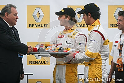 Renault Road Show Editorial Stock Photo