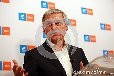 Prime Minister designate Dacian Ciolos Editorial Stock Photo