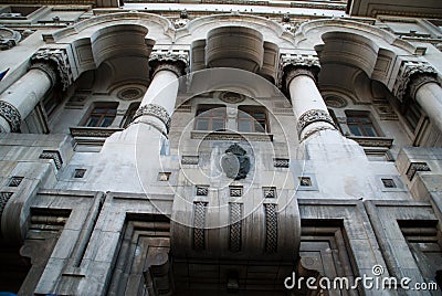 Bucharest town hall Editorial Stock Photo