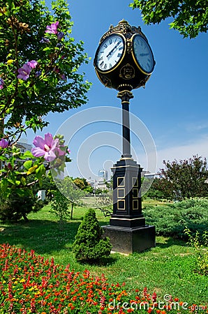 Bucharest - Unirii Square Stock Photo