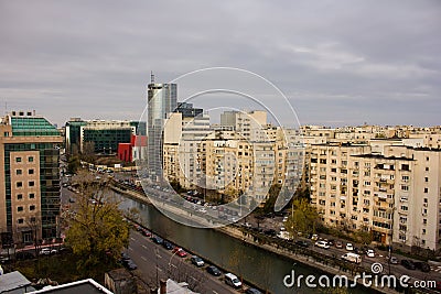 Bucharest view Editorial Stock Photo