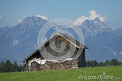 The Buchenbergalm in Bavaria, Stock Photo