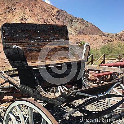Buckboard Wagon Stock Photo