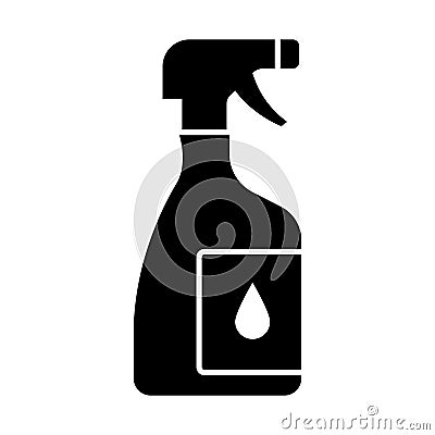 Bucket glyph vector icon which can easily modify or edit Vector Illustration