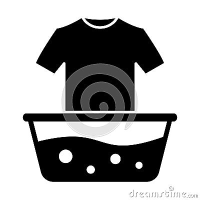 Bucket glyph vector icon which can easily modify or edit Vector Illustration