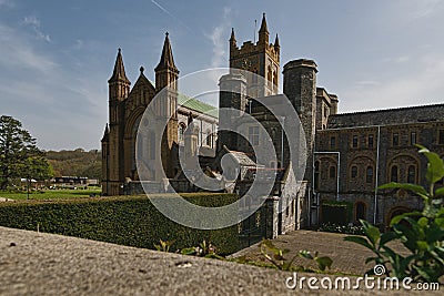 Buckfast Abbey Editorial Stock Photo