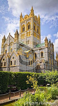 Buckfast Abbey Devon England Stock Photo