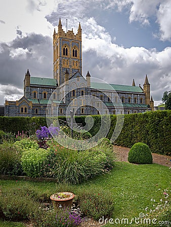 Buckfast Abbey Devon England Stock Photo