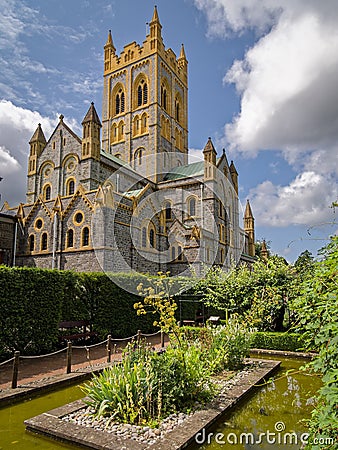 Buckfast Abbey Devon England Stock Photo