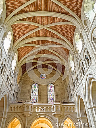 Buckfast Abbey Devon England Stock Photo