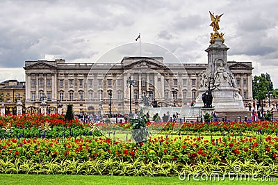 Buckingham Palace Stock Photo