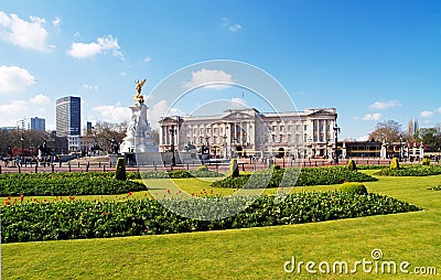 Buckingham palace Stock Photo