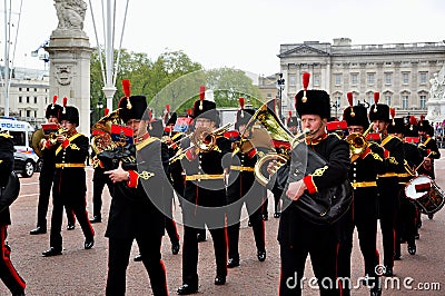 Buckingham Palace Guard Change Editorial Stock Photo