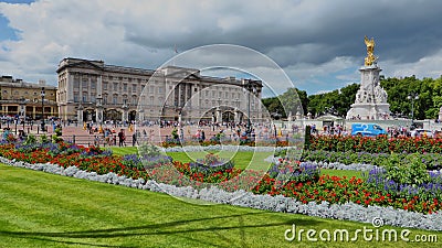 Buckingham Palace, London, England Editorial Stock Photo