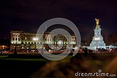 Buckingham palace in London, Great Britain Stock Photo