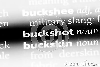buckshot Stock Photo