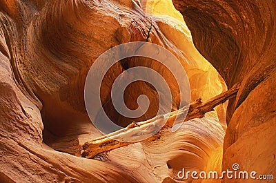 Buckskin Gulch Slot Canyon Stock Photo