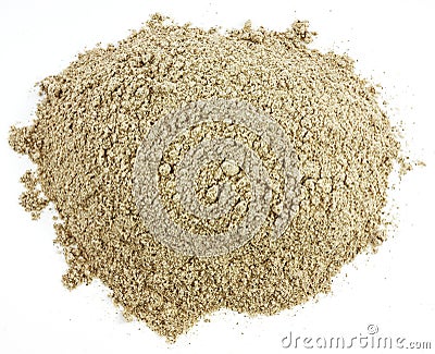 Buckwheat flour Stock Photo