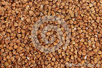 Buckwheat texture Stock Photo
