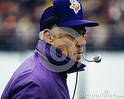 Bud Grant, Minnesota Vikings Editorial Stock Photo