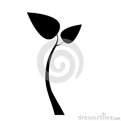 Bud illustration Vector Illustration