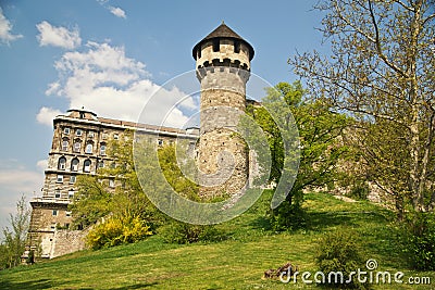 Buda Castle. Stock Photo