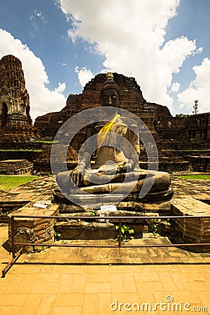 Buda de Ayutthaya, Buddha of Ayutthaya Stock Photo