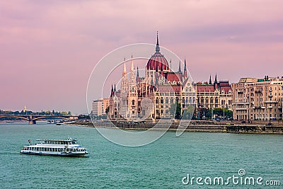 Budapest city view. Stock Photo