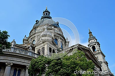 Budapest, Hungary - june 26 2023 : Saint Stephen cathedral Editorial Stock Photo