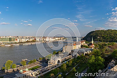 Budapest Landmarks Stock Photo