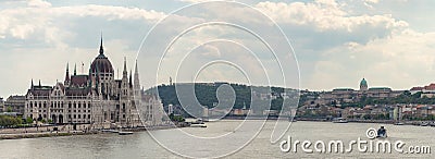 Budapest Landmarks Stock Photo