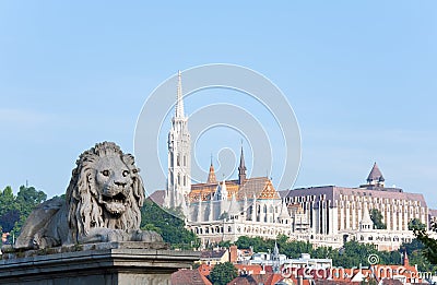 Budapest morning view Stock Photo
