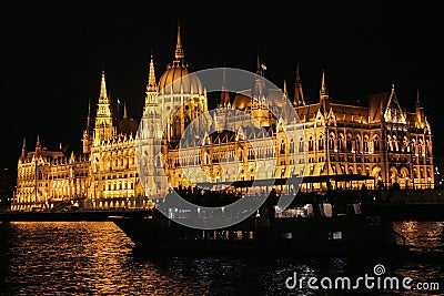 Budapest Parliament Stock Photo